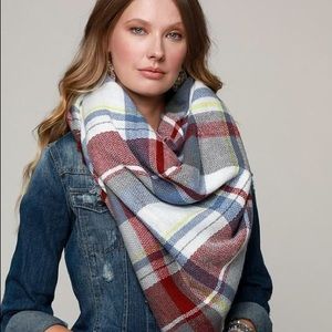 Oversized blanket scarf